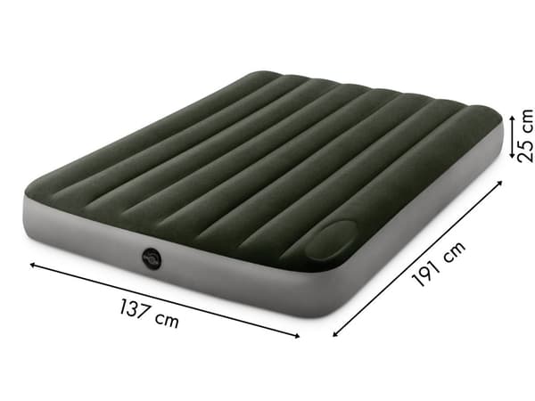 Stor uppblåsbar sovsäng med pump INTEX 64762