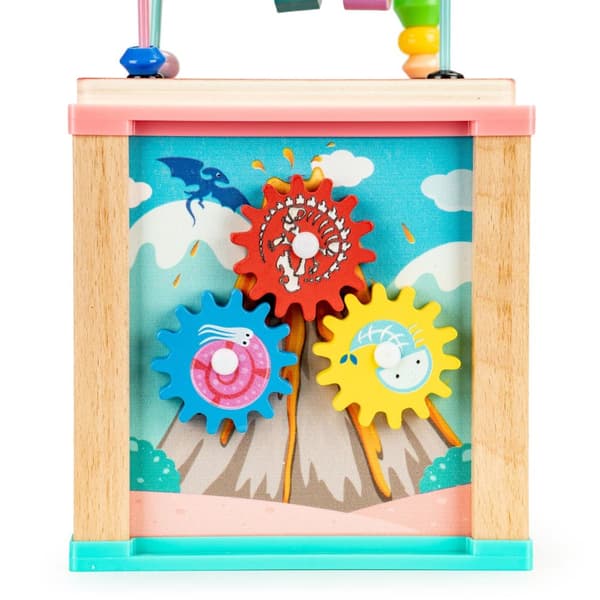 Trä pedagogisk kub, ECOTOYS mula sorterare
