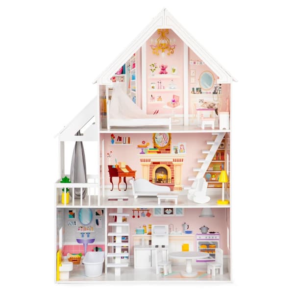 Dockhem i trä XXL Powder Residence ECOTOYS