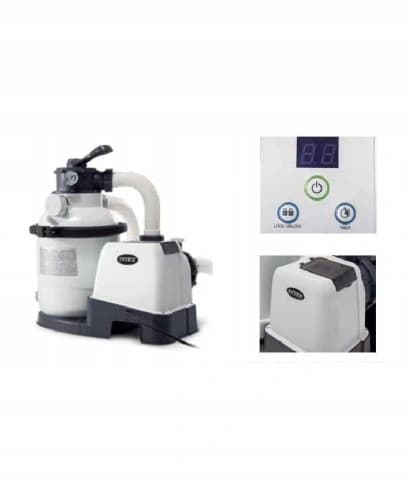 Sandfilterpumpe til svømmebassiner 4500 L/h INTEX 26644