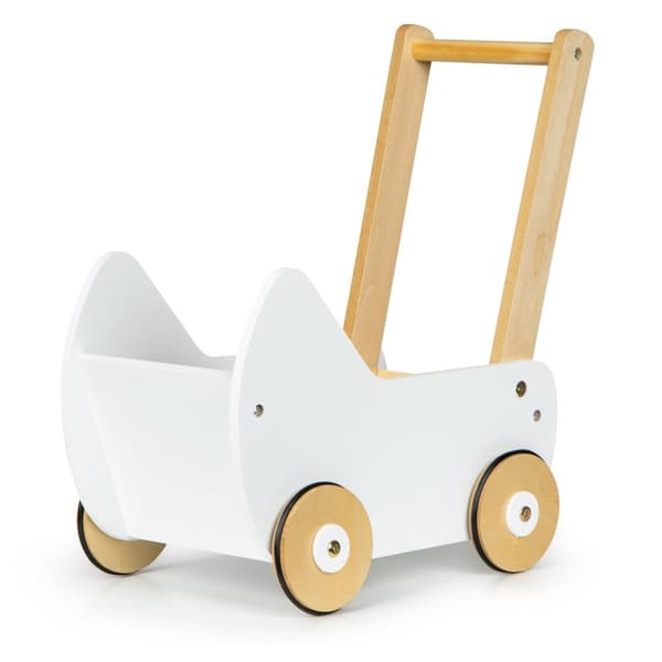 Tredukkevogn barnevogn rullator ECOTOYS