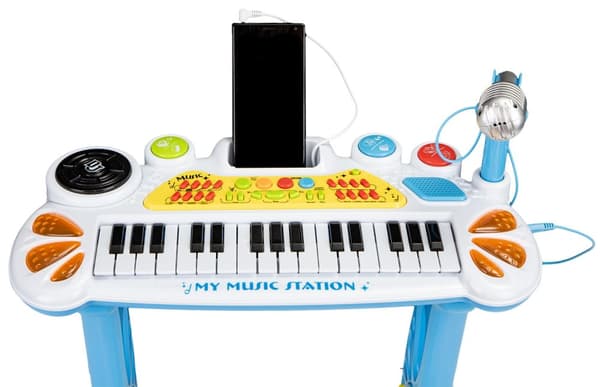 Keyboard orgel piano med mikrofon mp3