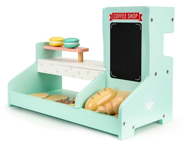 Træ kaffebar konditori bageri ECOTOYS