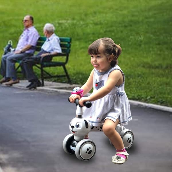 Balancecykel Doggy ride på minicykel med 4 hjul