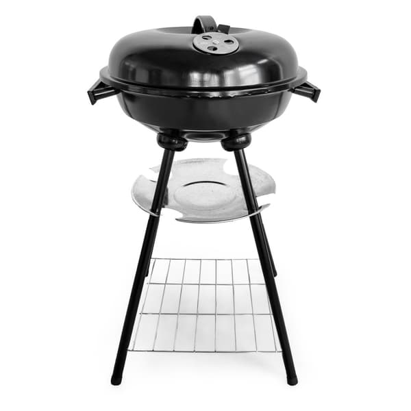 Hagegrill med lokk og askepanne