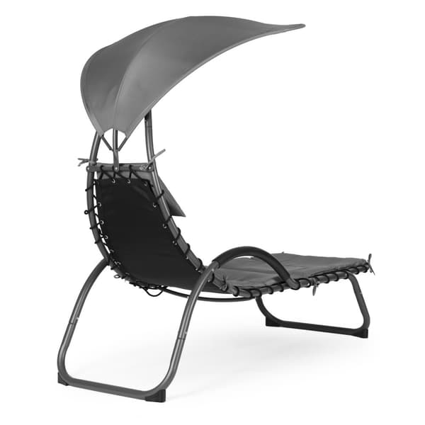 Hage solseng med en stor oval kalesje ModernHome