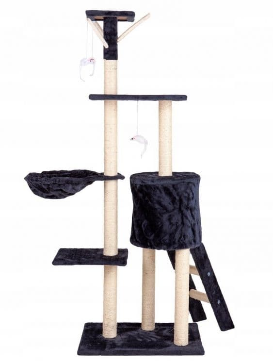 Kattetre skrapestolpe 138cm XL Grå