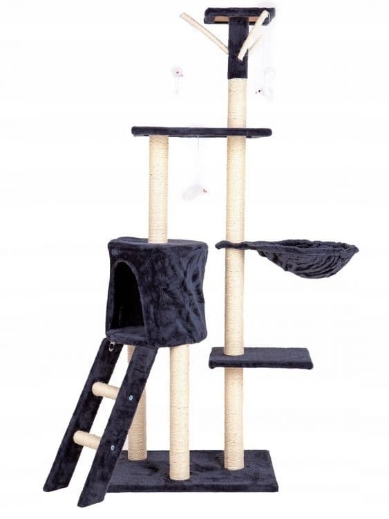 Kattetre skrapestolpe 138cm XL Grå
