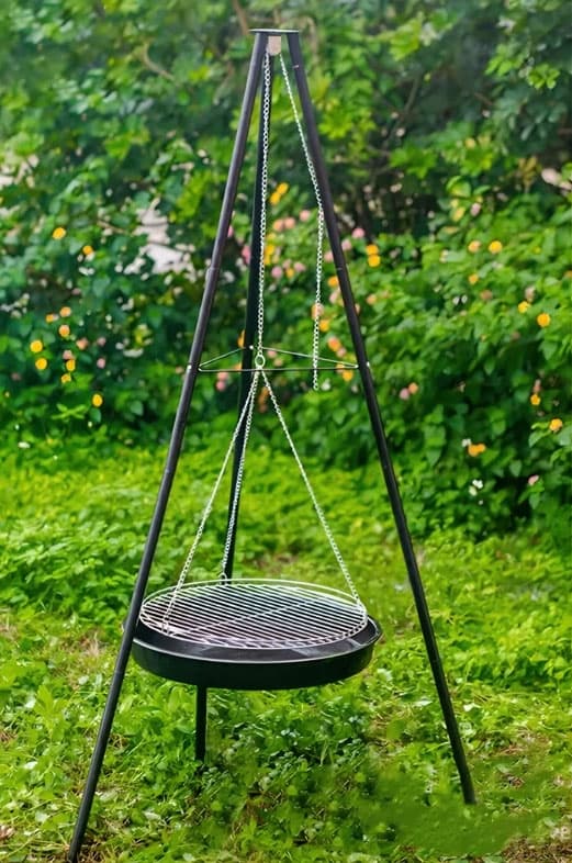 Havegrill Havepejsgrill med stativrist