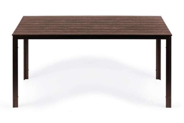 Puutarharuokapöytä 156 x 78cm Ruskea