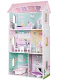 Miniatyrbillede 1 af 7: Trædukkehus Blueberry Residence Ecotoys