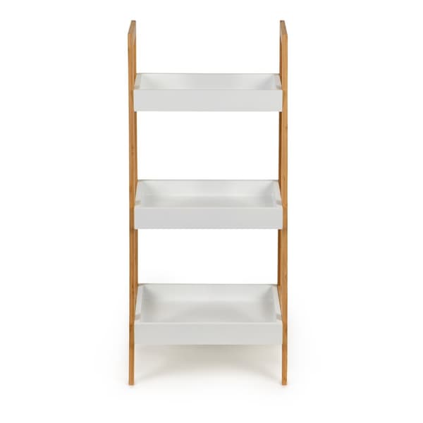Bogreol hylde sengebord bambus