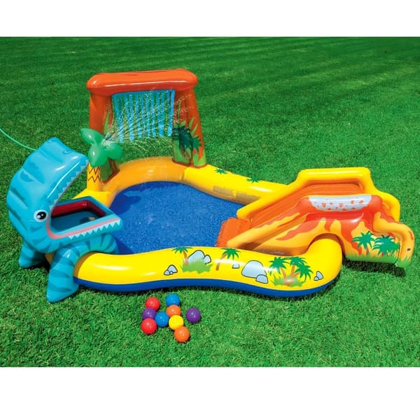 Vannbasseng, lekeplass, sklie, fontene Intex 57444