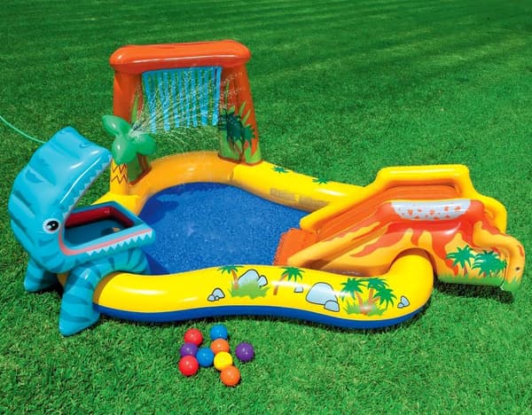 Vannbasseng, lekeplass, sklie, fontene Intex 57444