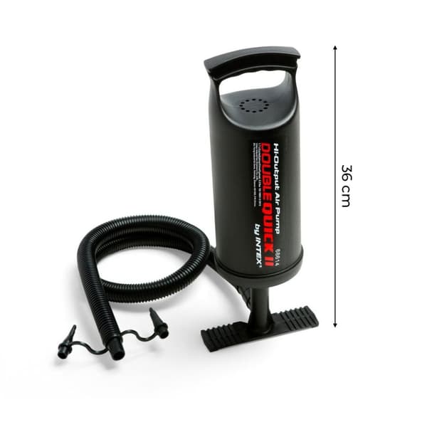 Stor håndpumpe for bassengmatte DOUBLE QUICK II intex 68614