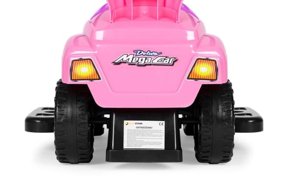 Luksus push ride ride på 3i1 Pink