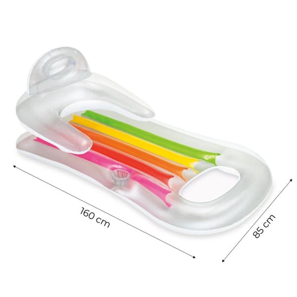 oppblåsbar svømmemadrass Intex 58802