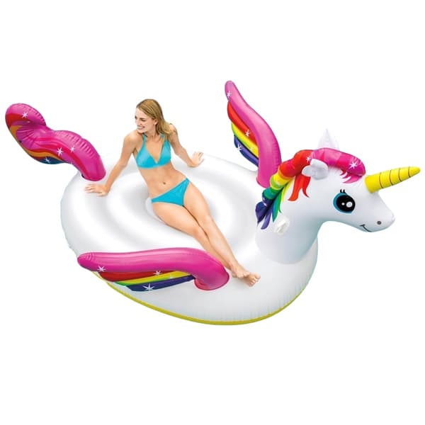 Unicorn Island puhallettava patja Intex 57561