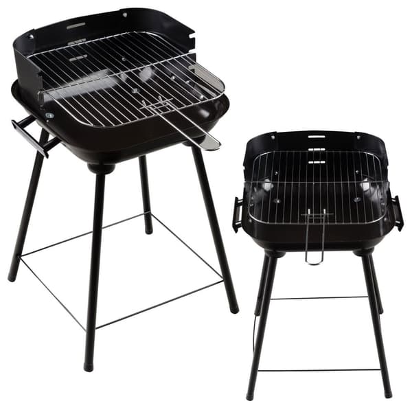 Havegrill med justerbar picnicrist