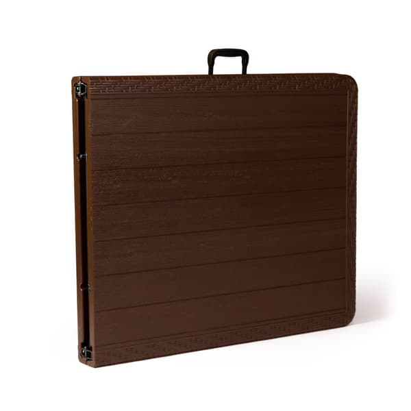 Hagebankettbord sammenleggbar 180 brun