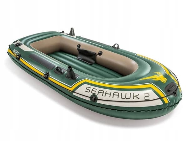 Seahawk 2 ponton + pump + 2 Intex 68347 åror