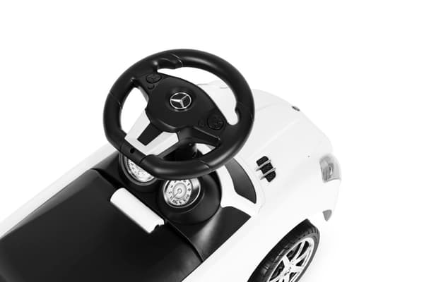 Hvid Mercedes SLS push bil