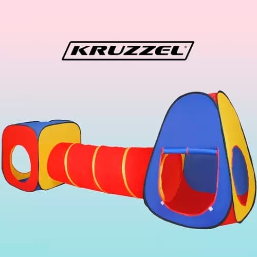 3-i-1 børnetelt Kruzzel 23871