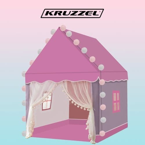 Barntält - rosa Kruzzel 22653