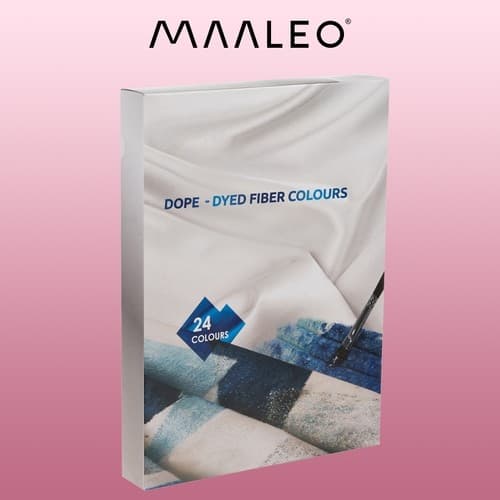 Stofmalinger - 24 stk. 180 ml Maaleo 22948