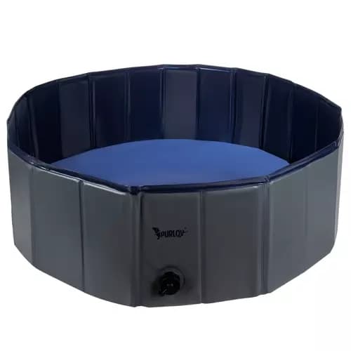 Sammenleggbar basseng/lekegrind 100x30 Purlov 20929