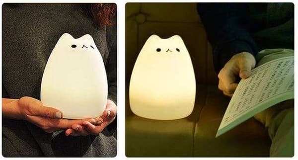 LED-yövalo - kitty