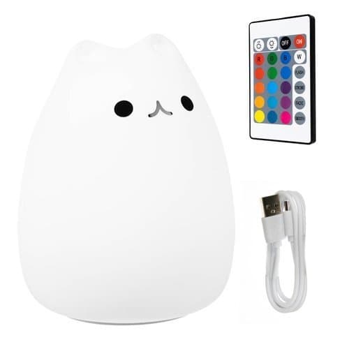 LED-yövalo - kitty