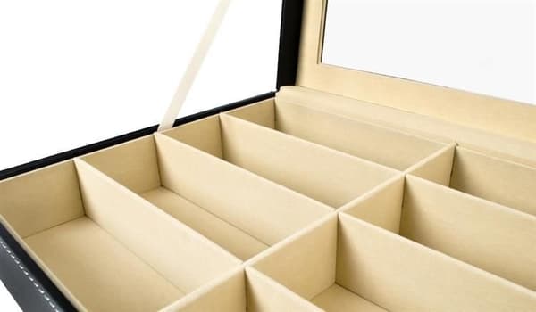 Brilleorganisator med 8 rom