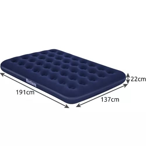 Dobbel madrass 191 x 137 x 22 cm BESTWAY 67002