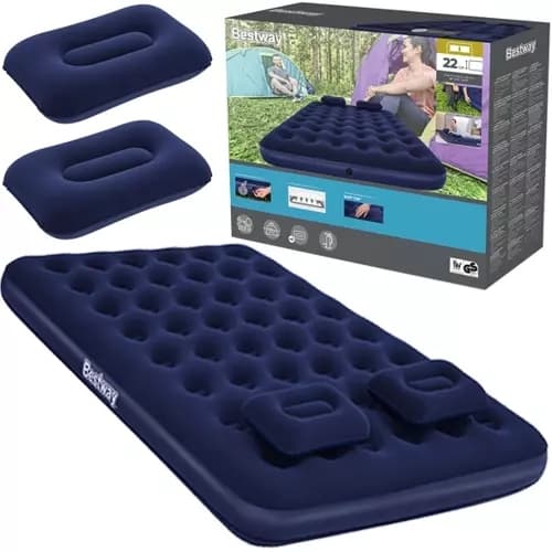 Dobbel madrass med pumpe - BESTWAY 67374