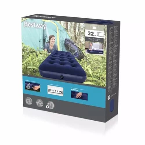 Enkelt madras 185x76x22cm - BESTWAY 67000
