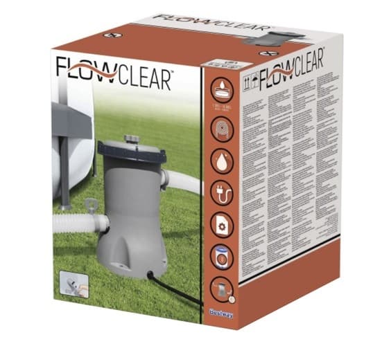 Pumpe med filter 2006l/h - BESTWAY 58383