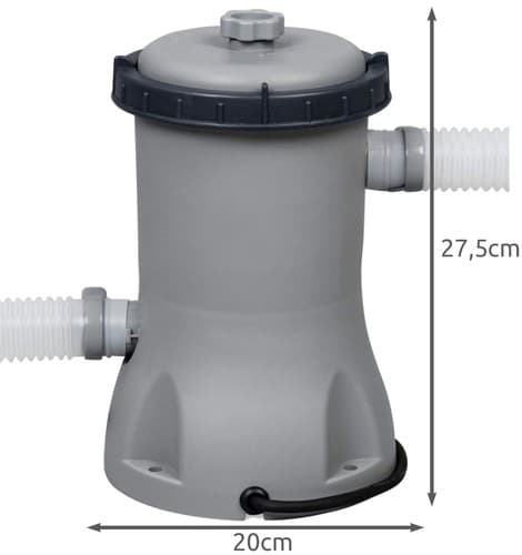 Pumpe med filter 2006l/h - BESTWAY 58383