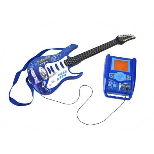 Elektrisk gitar+mikrofon+himmelforsterker 22409