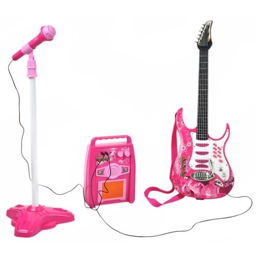 Gitarr + mikrofon + förstärkare rose 22407