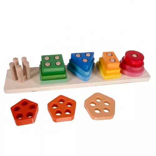 Sorter - træpuslespil Kruzzel 22492