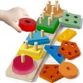 Miniatyrbillede 1 af 8: Sorter - træpuslespil Kruzzel 22492