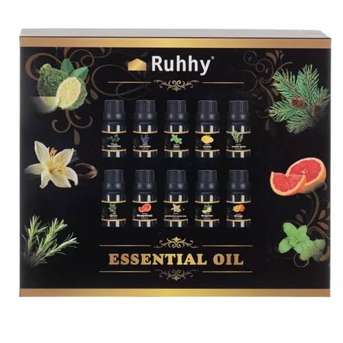 Eteerinen öljy - sarja 10 kpl. 15 ml Ruhhy 21938