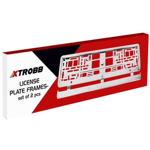 Nummerpladeramme 2 stk. Xtrobb 22048