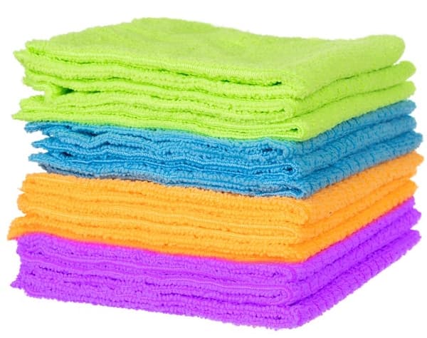 Mikrofiberdukar - set med 12 st