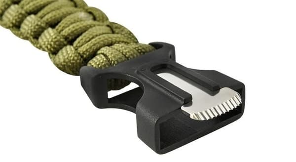 SURVIVAL armbånd med tilbehør - grøn