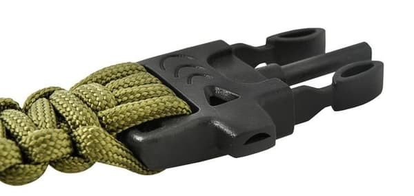 SURVIVAL armbånd med tilbehør - grøn