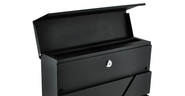 S6238 brevlåda - antracit