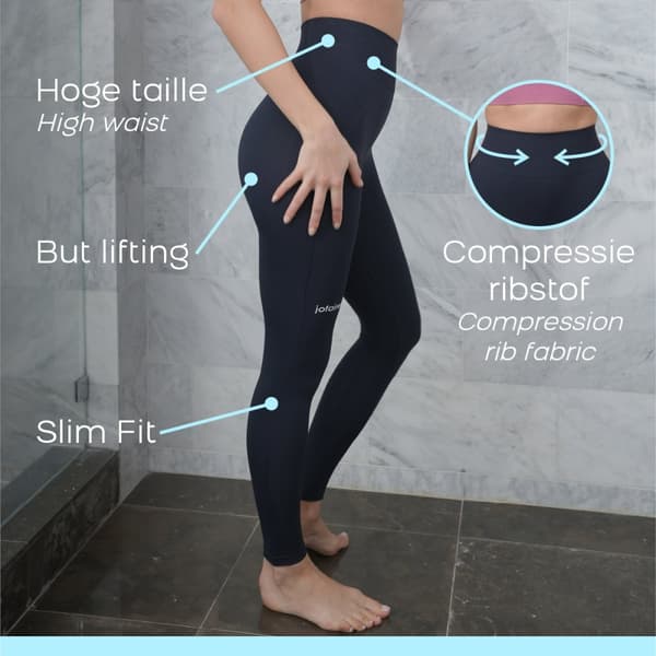 Jofairee - Perfect Shaper - Sportsleggings - 2-pakning - XL