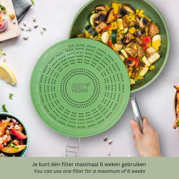Just Vegan - Splash kansi hiilisuodattimella - 29cm